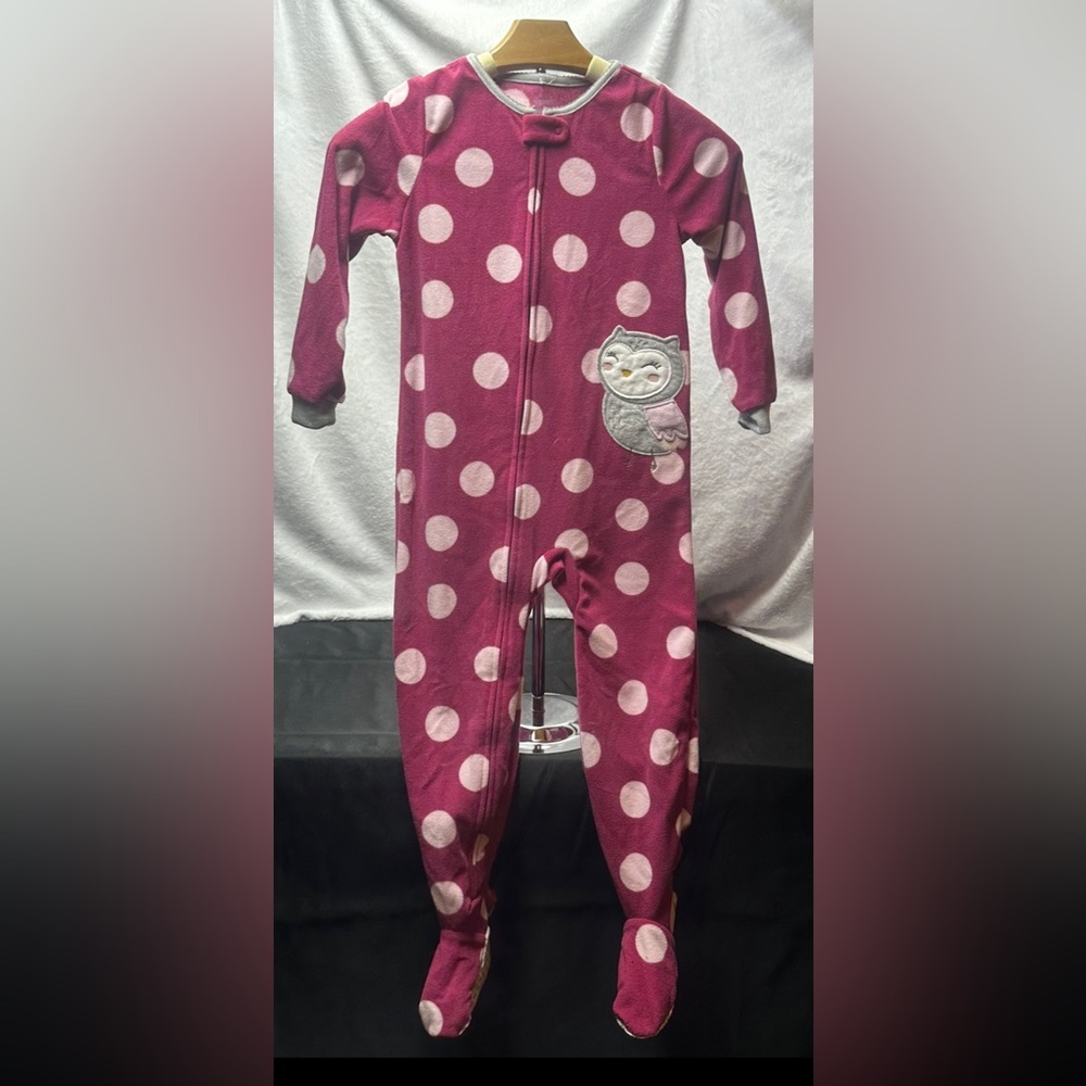 #1220 Carter’s Footie Pajamas Girls 5T New with Tags